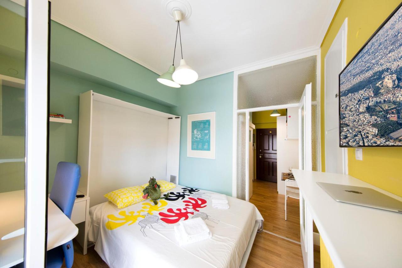 Startupper'S Pad In Real Athenian Neighbourhood Apartman Kültér fotó