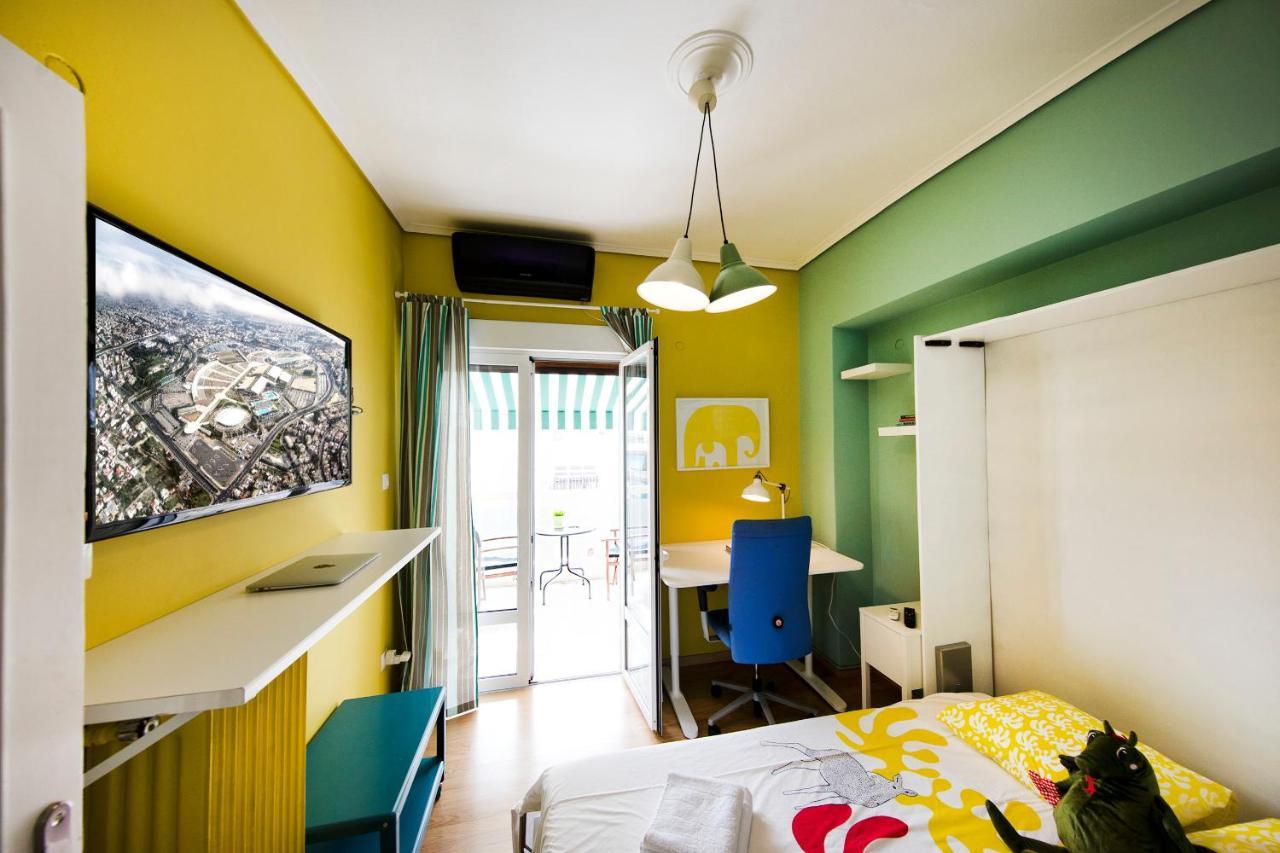 Startupper'S Pad In Real Athenian Neighbourhood Apartman Kültér fotó